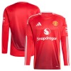 Maglia da Calcio a Maniche Lunghe Manchester United Casa 2024-25 per Uomo